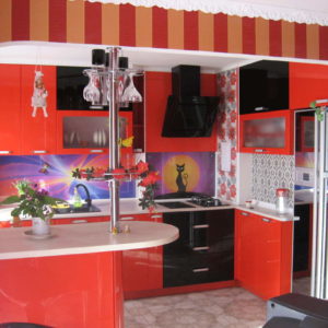 Кухня Red Modern